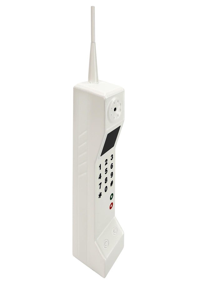 BuleVina Retro 80s 90s Vintage Brick Cell Phone Ornament, Fake Cellular Phone Model, Old Fashioned Portable Cordless Mobile Simulation Photographic Prop, Party Decoration, Stage, Home Decor, Collectible Accent - Image 1